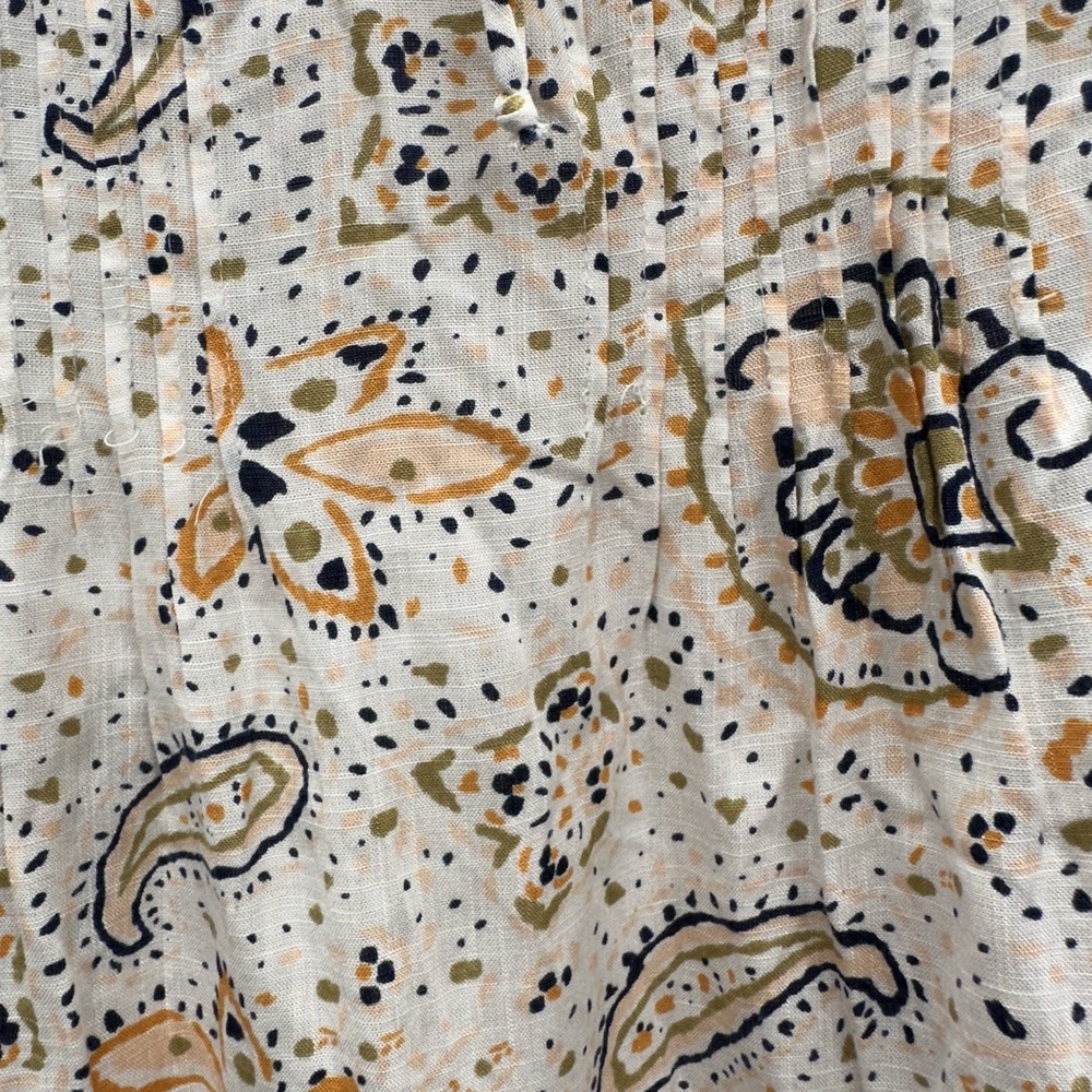 Patrons of Peace Boho Paisley Tassel Blouse S - Picture 12 of 13